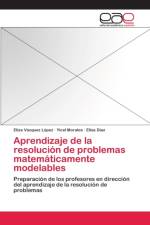 Aprendizaje de la resolucion de problemas matematicamente modelables af Elisa Diaz
