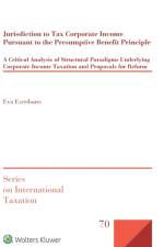 Jurisdiction to Tax Corporate Income Pursuant to the Presumptive Benefit Principle af Eva Escribano