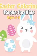Easter Coloring Books for Kids Ages 4-8 af The Coloring Book Art Design Studio
