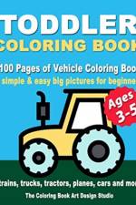 Toddler Coloring Books Ages 3-5 af The Coloring Book Art Design Studio