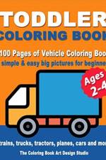Toddler Coloring Books Ages 2-4 af The Coloring Book Art Design Studio