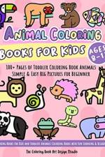 Animal Coloring Books for Kids Ages 8-12 af The Coloring Book Art Design Studio
