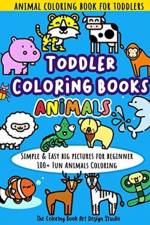 Toddler Coloring Books Animals af The Coloring Book Art Design Studio