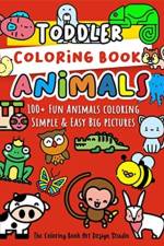 Toddler Coloring Book Animals af The Coloring Book Art Design Studio