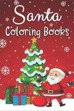 Santa Coloring Books af The Coloring Book Art Design Studio
