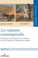 Les relations transimperiales af Isabell Scheele