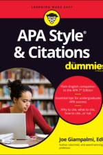 APA Style & Citations For Dummies af Joe Giampalmi