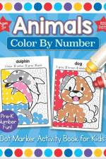 Animals Color By Number Dot Marker Activity Book for Kids af Busy Kid Press