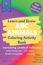 Learn and Grow ABC Animals Activity Book af Tktcollection Publishing