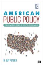 American Public Policy af B. Guy Peters