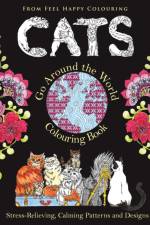 Cats Go Around the World Colouring Book af Feel Happy Colouring
