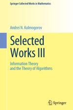Selected Works III af Andrei N. Kolmogorov