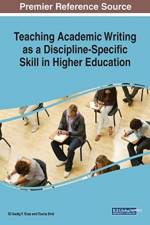 Teaching Academic Writing as a Discipline-Specific Skill in Higher Education