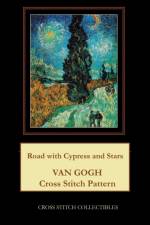 Road with Cypress and Stars af Kathleen George