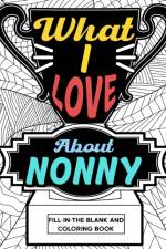 What I Love About Nonny Coloring Book af Paperland