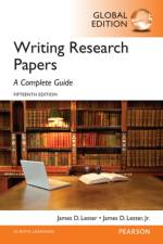 Writing Research Papers: A Complete Guide, Global Edition af James Lester