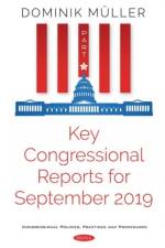 Key Congressional Reports for September 2019