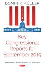 Key Congressional Reports for September 2019. Part IX