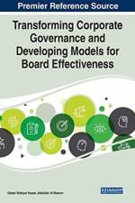 Transforming Corporate Governance and Developing Models for Board Effectiveness, 1 volume