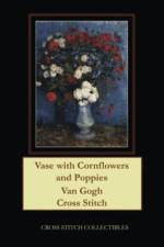 Vase with Cornflowers and Poppies af Kathleen George