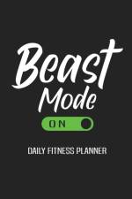 Beast Mode On Daily Fitness Planner af PAPERL ONLINE STORE