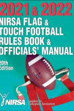2021 & 2022 NIRSA Flag & Touch Football Rules Book & Officials' Manual af National Intramural Recreational Sports Association (NIRSA)