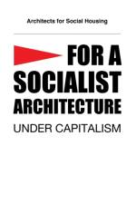 For a Socialist Architecture af Simon Elmer