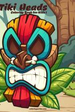 Tiki Heads Coloring Book for Kids 1 af Nick Snels