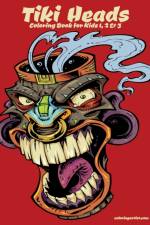Tiki Heads Coloring Book for Kids 1, 2 & 3 af Nick Snels