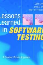 Lessons Learned in Software Testing af Cem Kaner