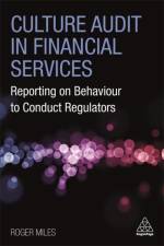 Culture Audit in Financial Services af Roger Miles