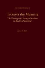 To Savor the Meaning af James D. (Assistant Professor Reich