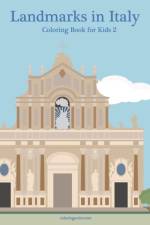 Landmarks in Italy Coloring Book for Kids 2 af Nick Snels