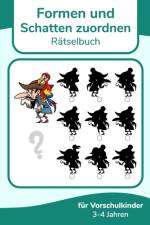 Formen und Schatten zuordnen Ratselbuch fur Vorschulkinder 3-4 Jahren af Nick Snels
