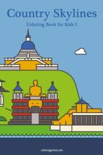 Country Skylines Coloring Book for Kids af Nick Snels