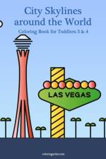 City Skylines around the World Coloring Book for Toddlers 3 & 4 af Nick Snels