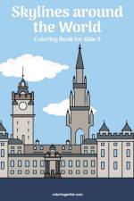 Skylines around the World Coloring Book for Kids 9 af Nick Snels