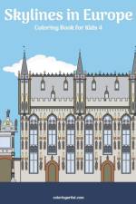 Skylines in Europe Coloring Book for Kids 4 af Nick Snels