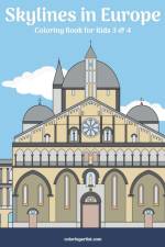 Skylines in Europe Coloring Book for Kids 3 & 4 af Nick Snels