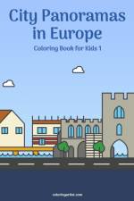 City Panoramas in Europe Coloring Book for Kids 1 af Nick Snels