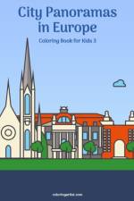 City Panoramas in Europe Coloring Book for Kids 3 af Nick Snels