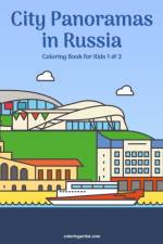 City Panoramas in Russia Coloring Book for Kids 1 & 2 af Nick Snels