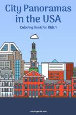 City Panoramas in the USA Coloring Book for Kids 1 af Nick Snels