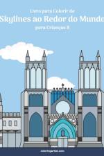 Livro para Colorir de Skylines ao Redor do Mundo para Criancas 8 af Nick Snels