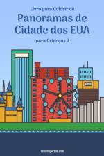 Livro para Colorir de Panoramas de Cidade dos EUA para Criancas 2 af Nick Snels