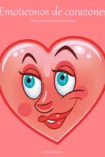 Emoticonos de corazones libro para colorear para ninos af Nick Snels