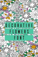 Decorative Flowers Font af Nick Snels