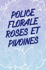 Police florale roses et pivoines af Nick Snels