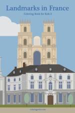 Landmarks in France Coloring Book for Kids 2 af Nick Snels