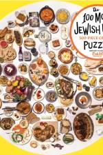 The 100 Most Jewish Foods: 500-Piece Circular Puzzle af Tablet